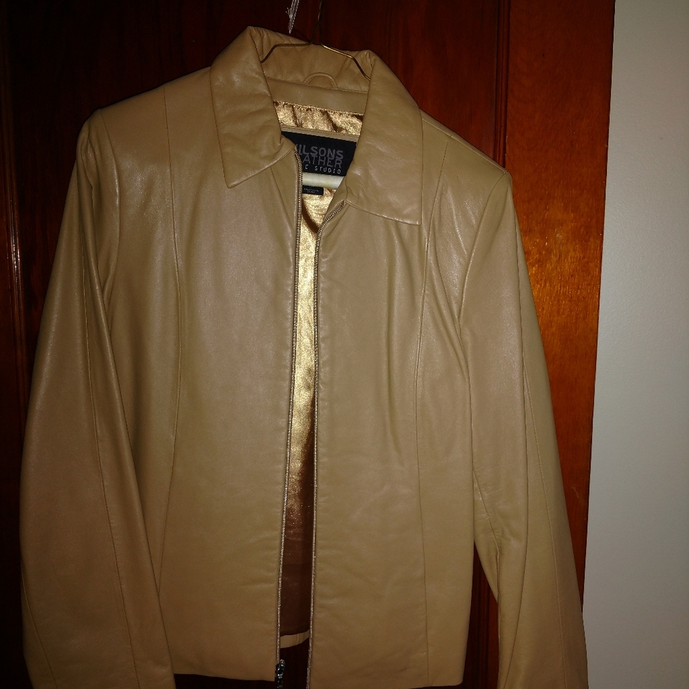 Ladies leather jacket